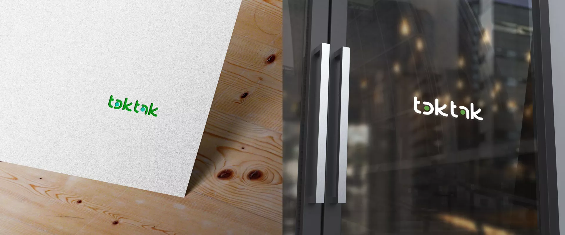 Разработка логотипа компании «Ток-Так» в Воскресенске