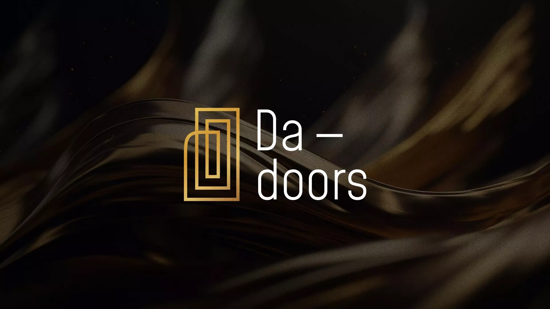 Разработка логотипа для компании «DA-DOORS» в Воскресенске